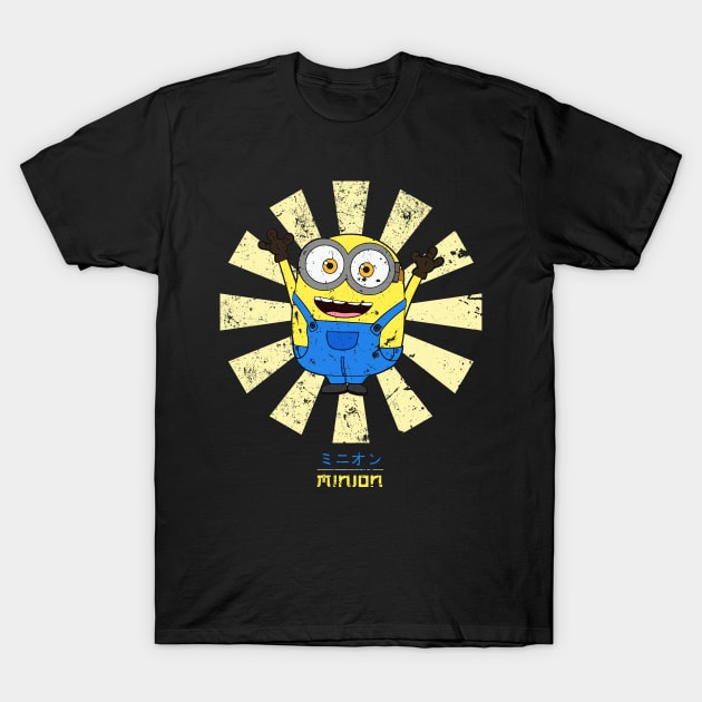 Minion Retro Japanese T-Shirt by Nova5